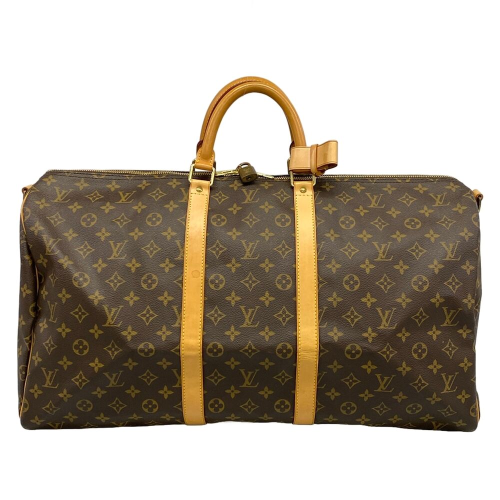 Louis Vuitton Keepall Bandouliere 55 Monogram Boston Bag M41414